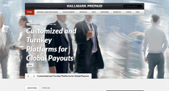 Desktop Screenshot of hallmarkprepaid.com